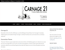 Tablet Screenshot of carnagecon.com